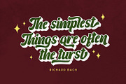 Glowing Midnight, a Script Font by Vintage Division (Thumbnail 2 of 10)