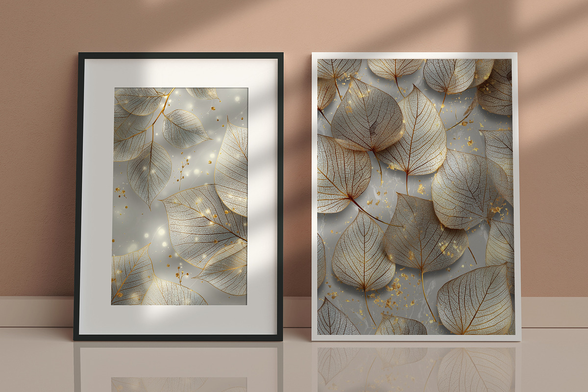Luxury Leaf Illustration, a Decorative Illustration by Housui Patterns (Photo 9 of 10)