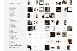 65 Fashion Post Templates Canva