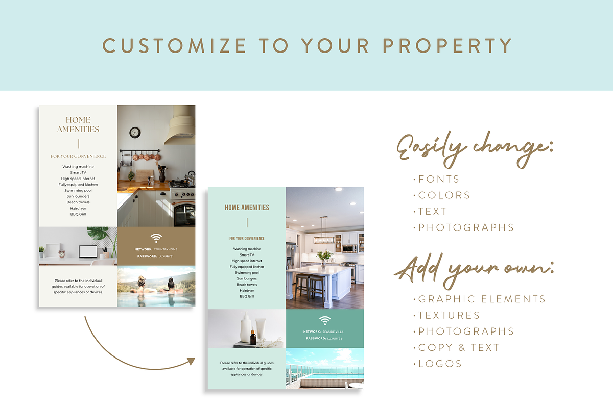 Luxury Airbnb Welcome Guide, a Marketing Template by Verte Studio (Photo 4 of 10)