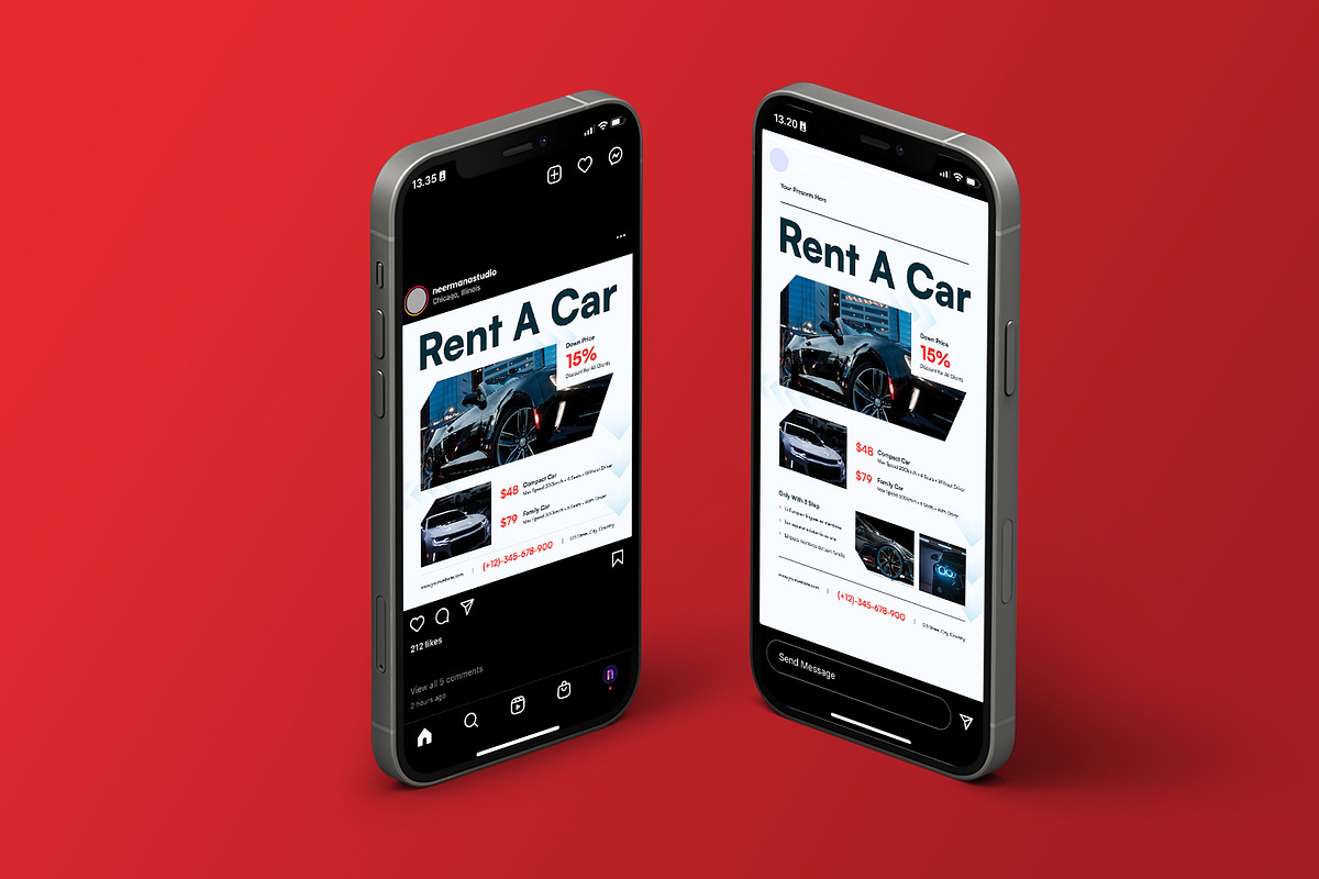 Car Rent Flyer, a Flyer Template by Neermana (Photo 4 of 4)