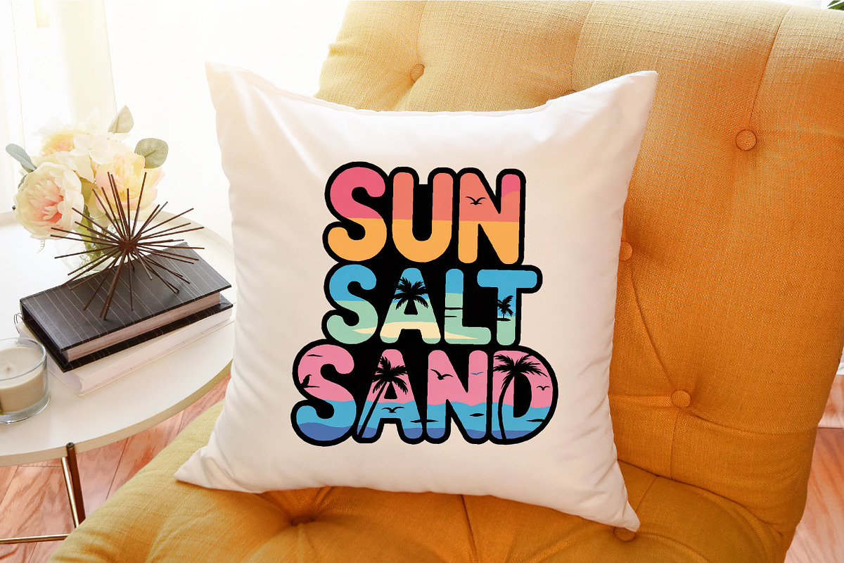 Sun Salt Sand PNG, Beach PNG, Summer, an Illustration by Sublimation Artist (Photo 6 of 6)