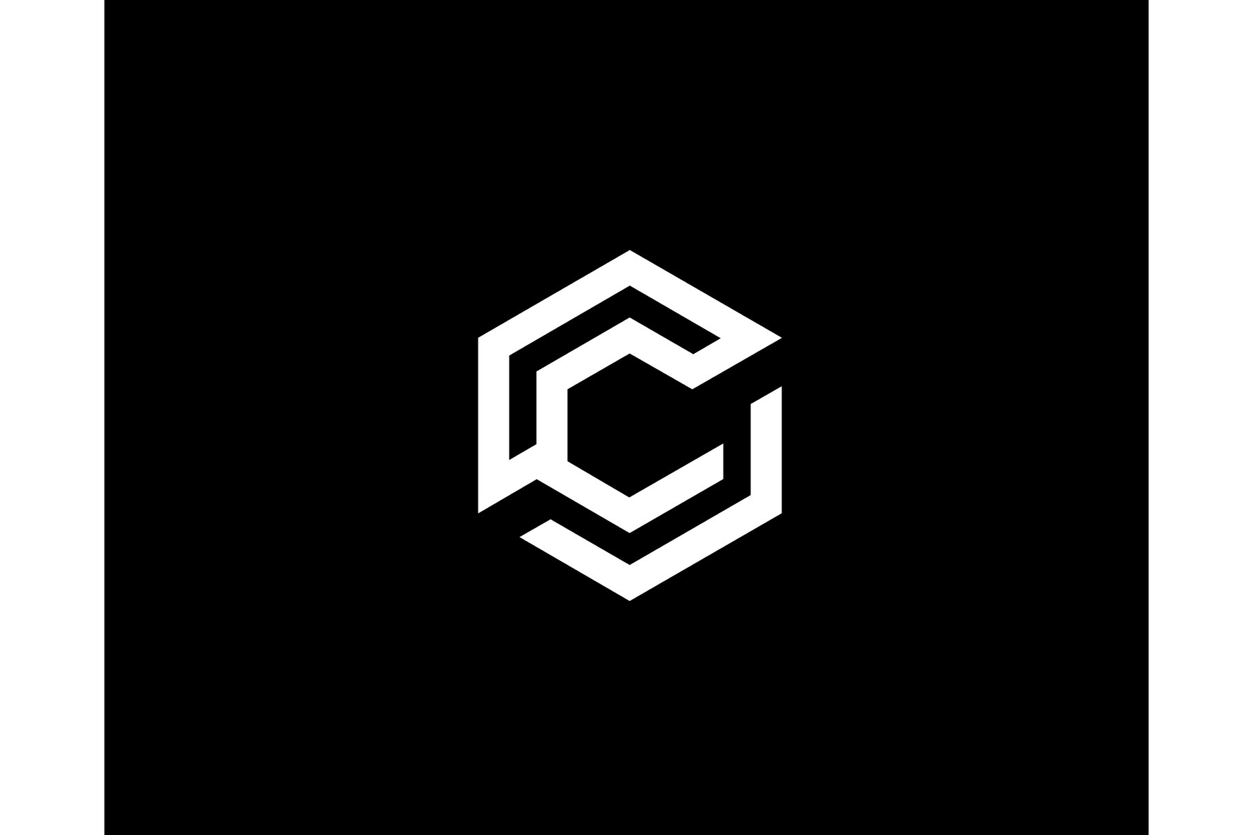 Abstract letter C vector logo icon, a Branding & Logo Template by Bureau