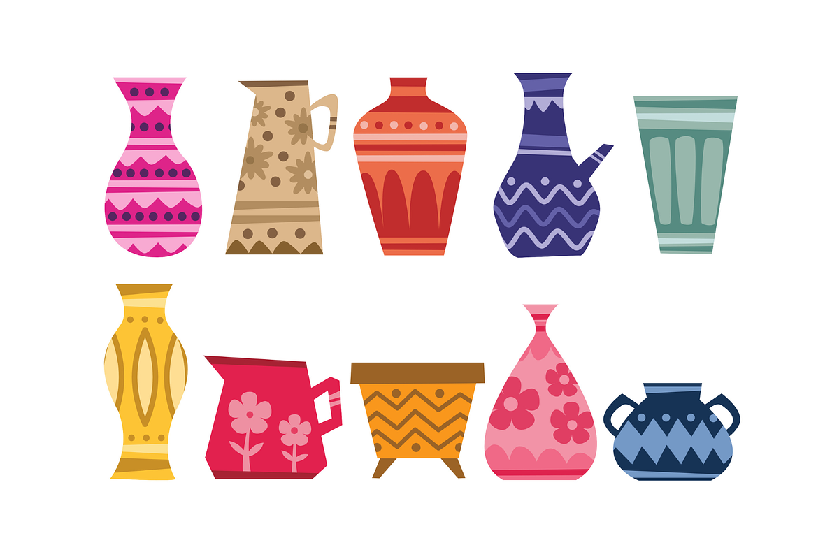 50 Decorative Vase Graphics, a Graphic by judayartworks (Photo 6 of 6)