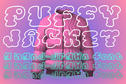 Puffy Jacket a hand-drawn puffy font, a Handwritten Font by Eryn Rose Design (Thumbnail 2 of 18)
