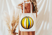 Whimsical Summer beach ball, an Illustration by Designworld (Thumbnail 7 of 7)