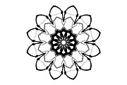 Black White Mandala Illustration Set, a Decorative Illustration by NJ Himel (Thumbnail 10 of 101)