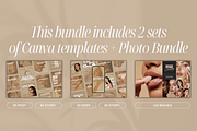 Skincare Bundle Canva Templates, a Design Template by Xenié Creative (Thumbnail 2 of 10)