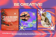 Instagram Post Template - Aesthetic, a Templates & Theme by Desierto Studio (Thumbnail 3 of 3)