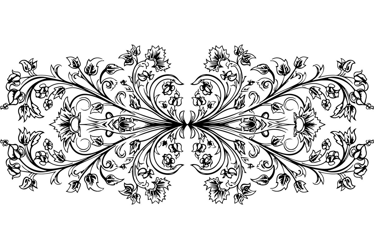 Vintage Ornamental Panel Frame, a Decorative Illustration by Designer_Momina (Photo 5 of 21)