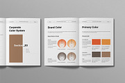 Brand Identity Guidelines Template, a Brochure Template by Work-Envance (Thumbnail 5 of 11)