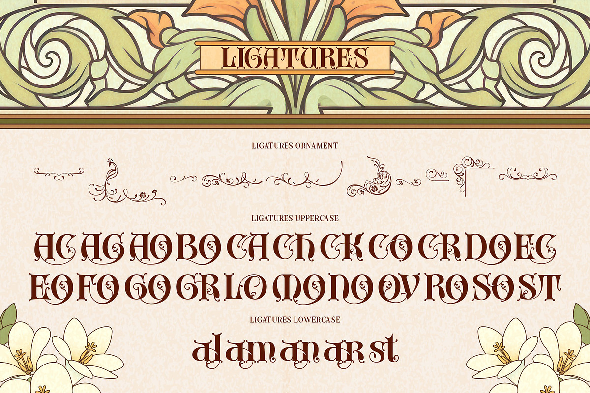 Grand Malon Typeface, a Serif Font by alit design (Photo 14 of 17)