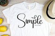 Justify | Script Font, a Handwritten Font by Scratchones (Thumbnail 4 of 9)