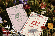 Hand-drawn Wedding Invitation Suite, an Invitation Template by INRASSION (Thumbnail 4 of 10)