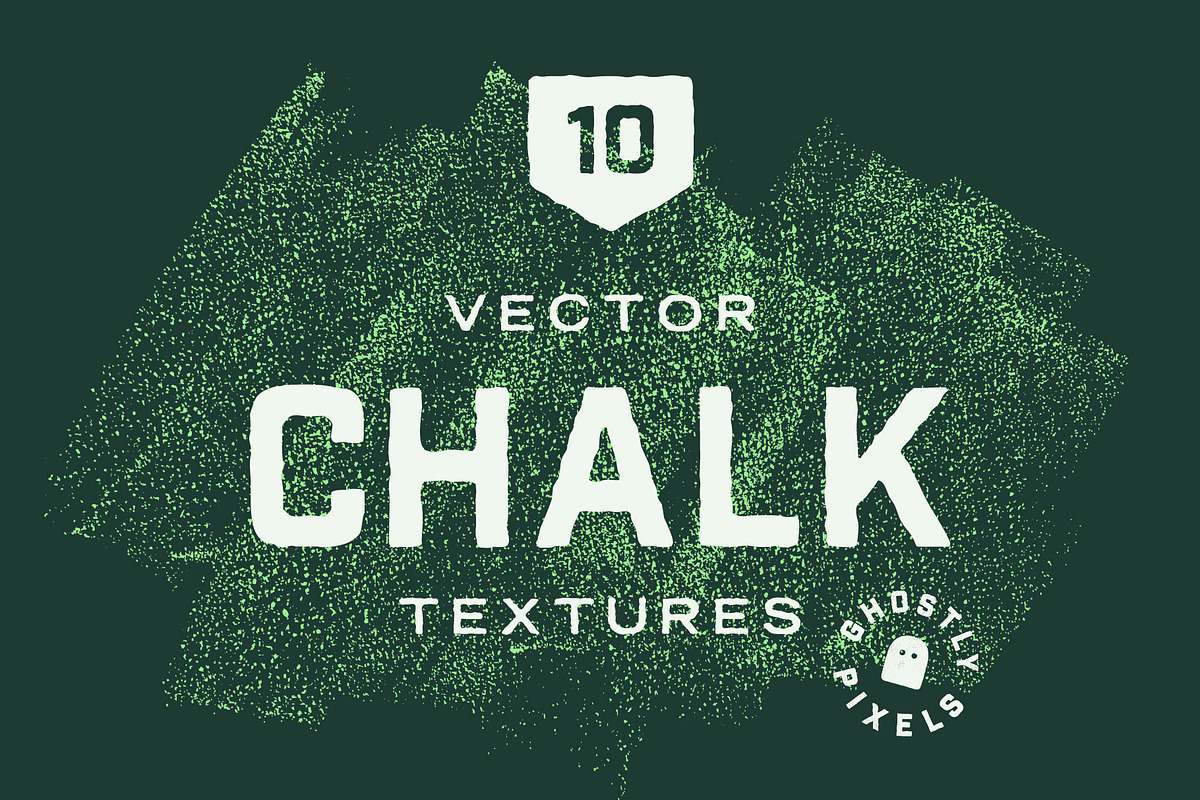 Vector Chalk Textures, a Texture Graphic by GhostlyPixels (Photo 1 of 15)