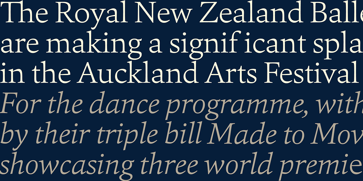 Quant Text, a Serif Font by Hoftype (Photo 2 of 7)