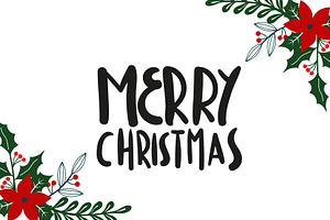 Merry Christmas Color&Dingbat Fonts