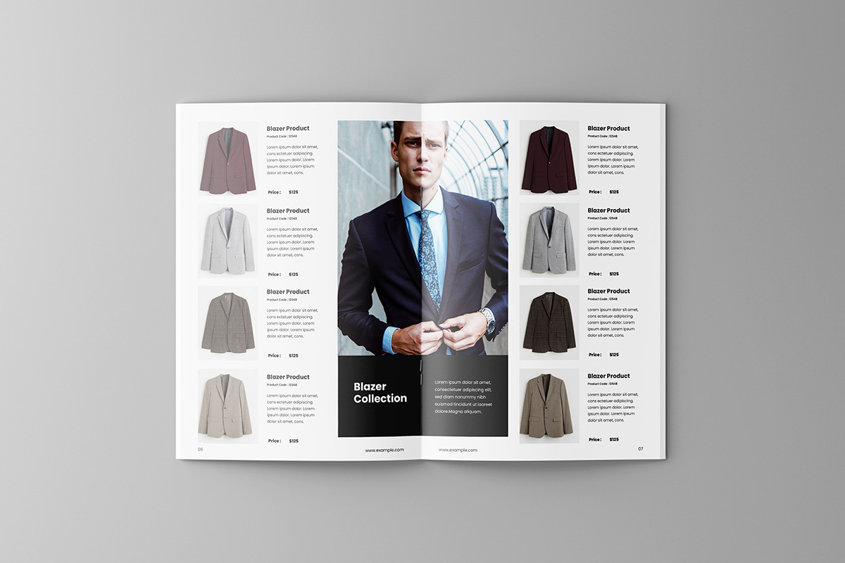 Apparel Clothes Catalog Design, a Brochure Template by afsar.hossain (Photo 3 of 7)