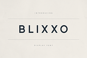 Blixxo — Modern Minimal Display Font, a Slab Serif Font by Only Fonts (Thumbnail 1 of 11)
