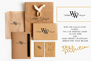 Galata Fonts & Extras, a Script Font by Yasir Ekinci (Thumbnail 5 of 15)