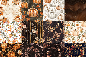 Autumn Digital Paper Pack