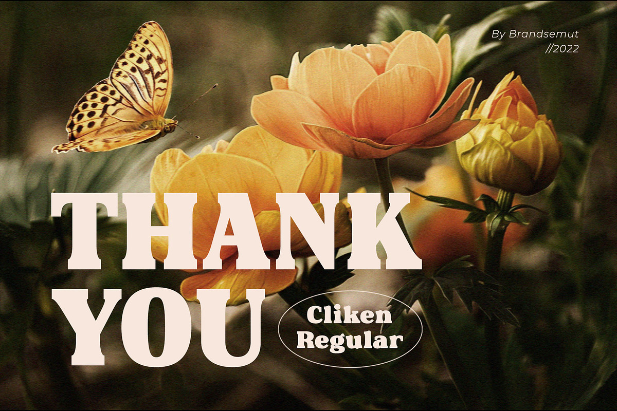 Cliken – Modern Bold Serif, a Serif Font by BrandSemut (Photo 10 of 10)