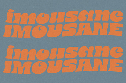 Imousane Typeface, a Handwritten Font by Bone Idle Goods