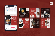 Coffee Shop Instagram Post, a Social Media Template by CavenArt (Thumbnail 3 of 5)