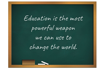 Inspiration Life Quotes on Handboard, a School & Education Photo by ppattyma