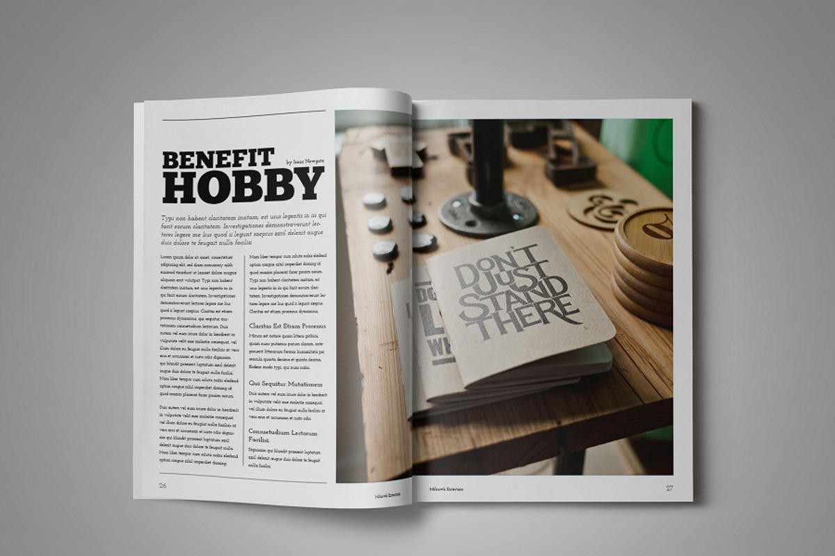 Mihawk Magazine (2017 Edition), a Magazine Template by Bokuto (Photo 16 of 18)