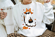 Cute Funny Ghost Pumpkin Halloween P, an Illustration by Sublimation Artist (Thumbnail 9 of 9)