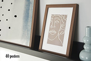 Hand Painted Modern Posters Patterns, a Wallpaper Graphic by TanyaSchuka (Thumbnail 18 of 24)