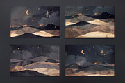 Abstract Landscape & Starry Night, a Texture Graphic by by creative paper (Thumbnail 4 of 16)