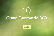 4K Green Geometric Backgrounds, a Background Graphic by GLXY (Thumbnail 1 of 10)