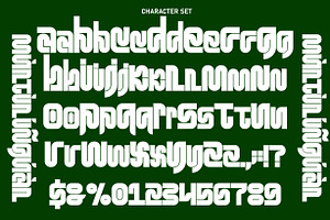 Canger Staong - Display Font