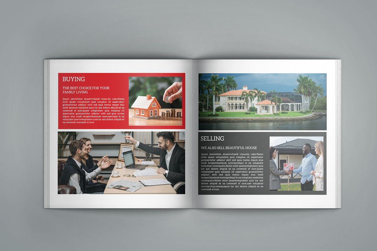 Real Estate Brochure Template, a Brochure Template by retrographix (Photo 6 of 9)