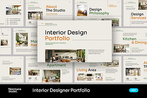 Beige Minimal Interior Design KEY, a Presentation Template by Neermana