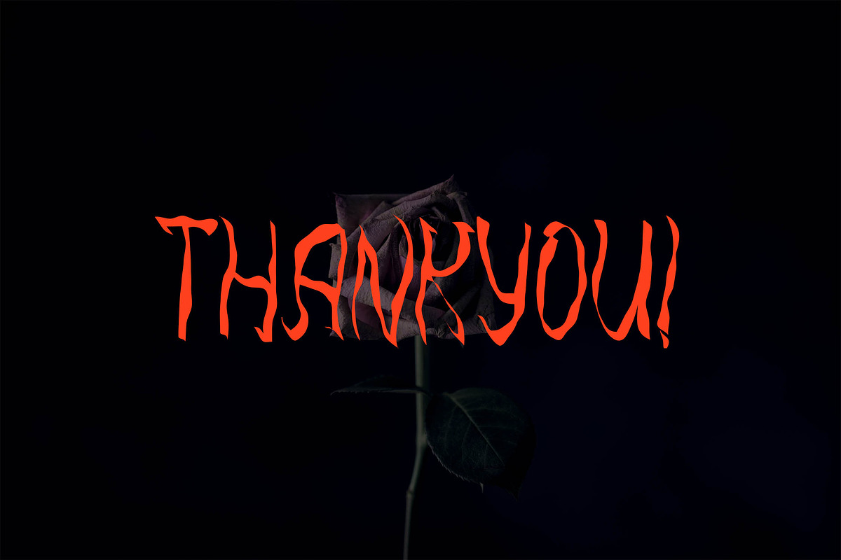 Ghost Day - Halloween Horror Font, a Font by NTC Graphic (Photo 8 of 8)
