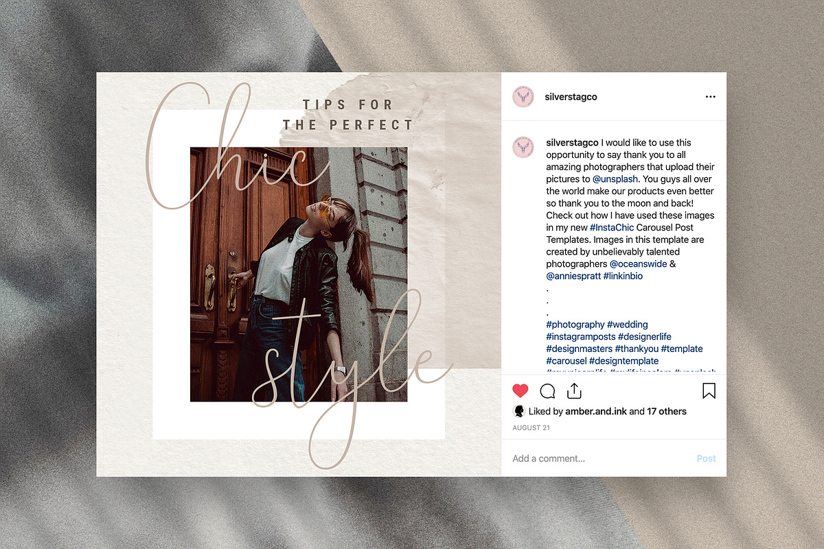Elodie - 60 Animated Posts & Stories, a Social Media Template by SilverStag Type Foundry (Photo 7 of 48)