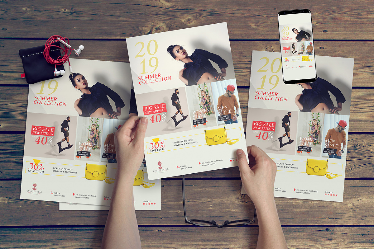 Fashion Flyer, a Flyer Template by floringheorghe (Photo 2 of 4)