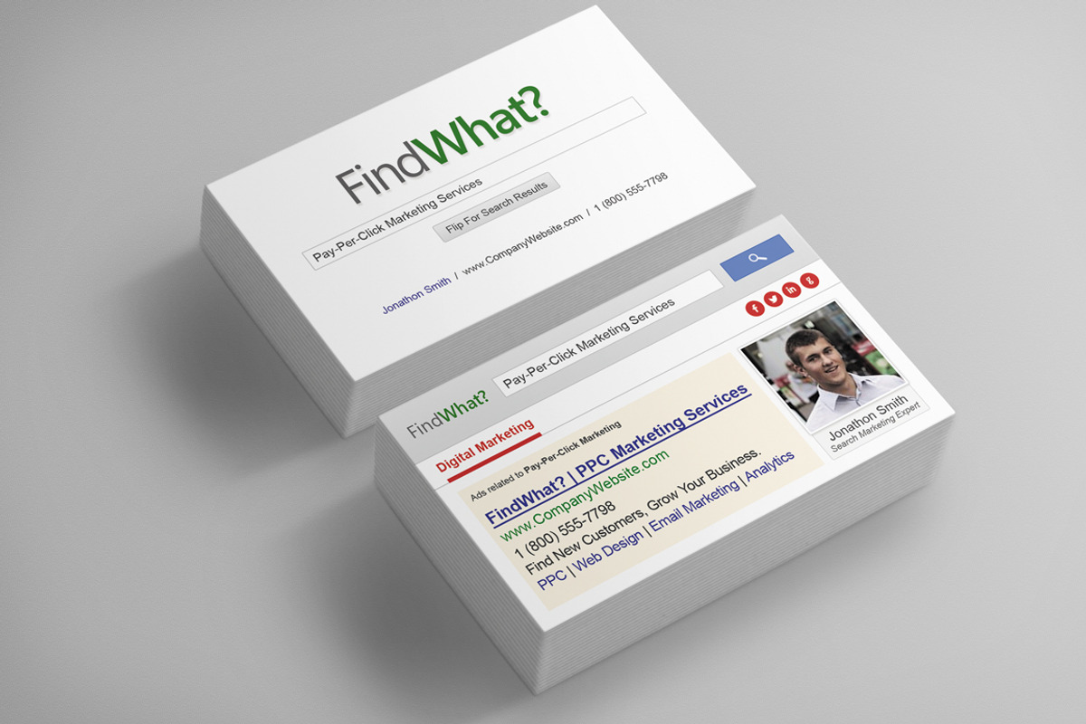 Search Engine Business Cards Bundle, a Business Card Template by Creativenauts (Photo 2 of 5)