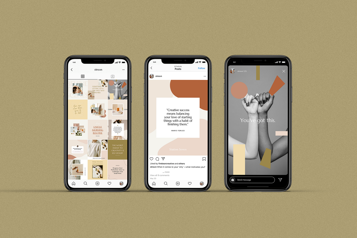 Social Media Canva Bundle, a Social Media Template by Station Seven (Photo 4 of 12)