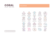 95 Insurance Icons - Coral Series, an Icon by Flat Icons (Thumbnail 5 of 9)