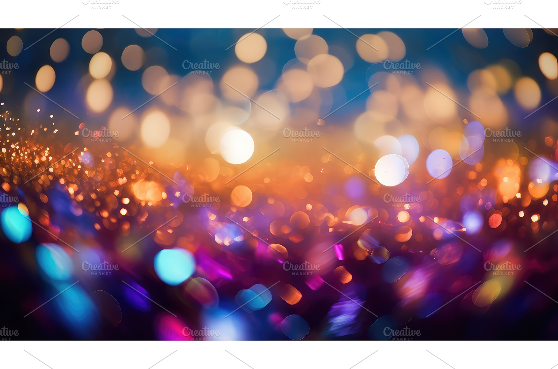 bokeh blurry glitter background ai, an Abstract Photo by pikepicture