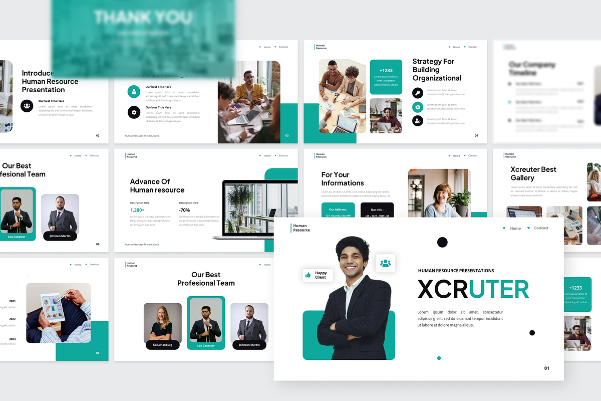 Xcreuter - Human Resource Keynote, a Presentation Template by SquidPixey (Photo 4 of 6)