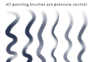 32 Monster Texture Procreate Brushes