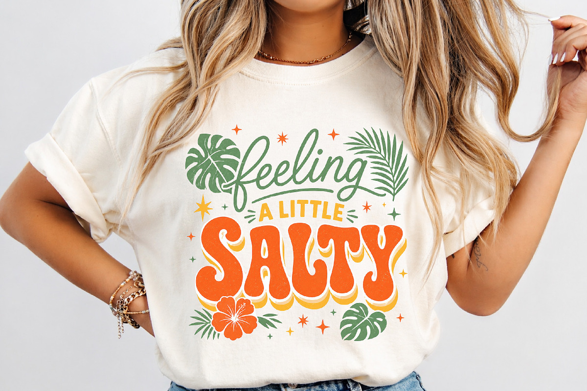 Feeling A Little Salty Summer PNG, an Illustration by Dream Creation (Photo 2 of 7)