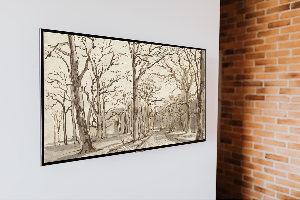 Hand drawn Tree Sketch Wall Art, a Decorative Illustration by Pink_bloom (Photo 4 of 8)