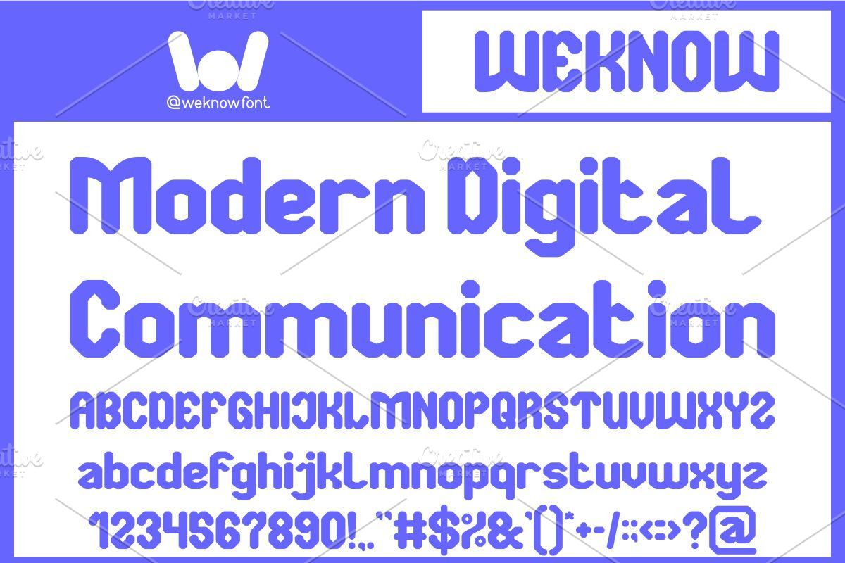 Unite Prime font, a Font by weknow (Photo 4 of 8)