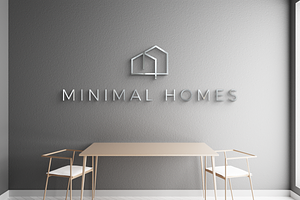 Minimalist House Logo Icons